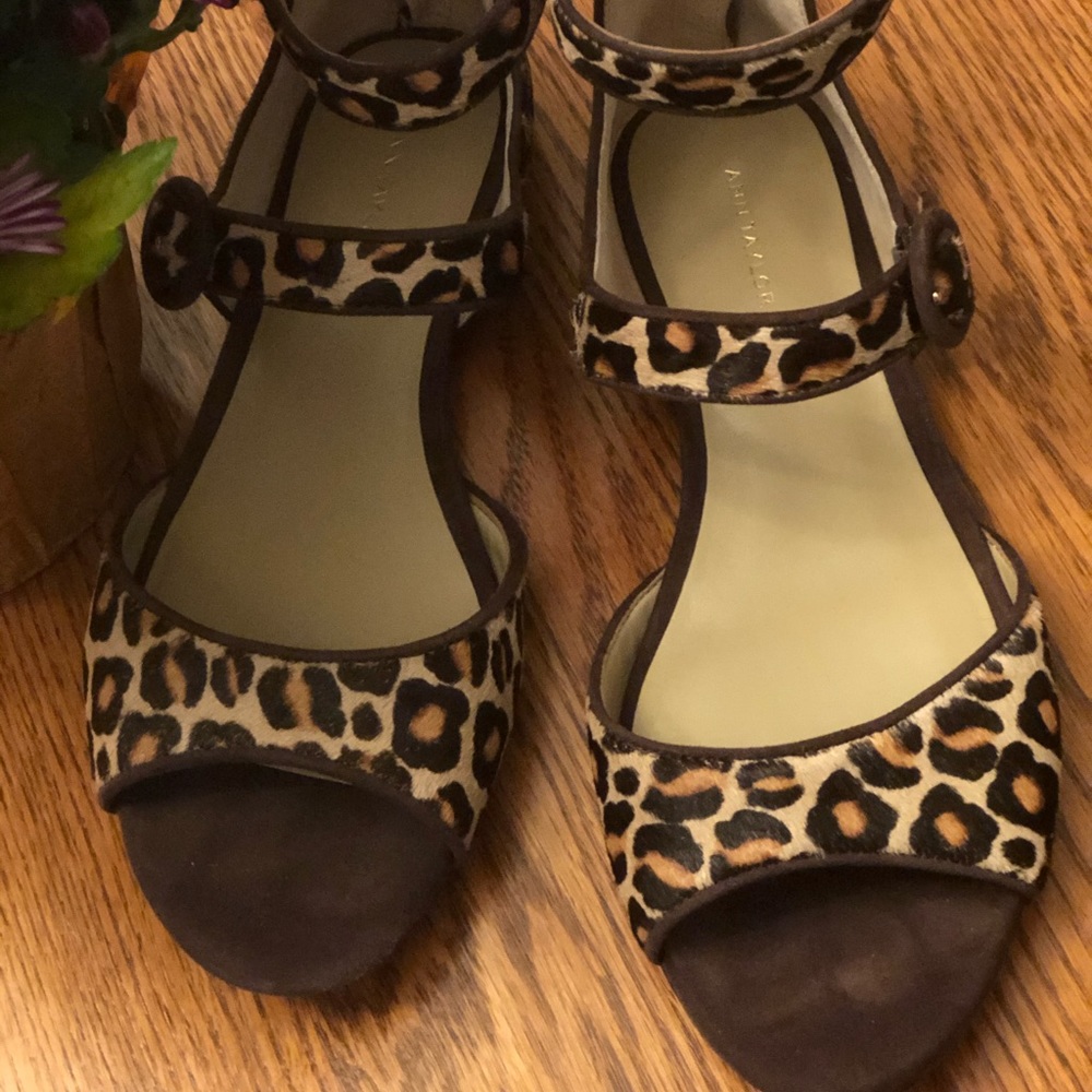 Animal Print Sandals